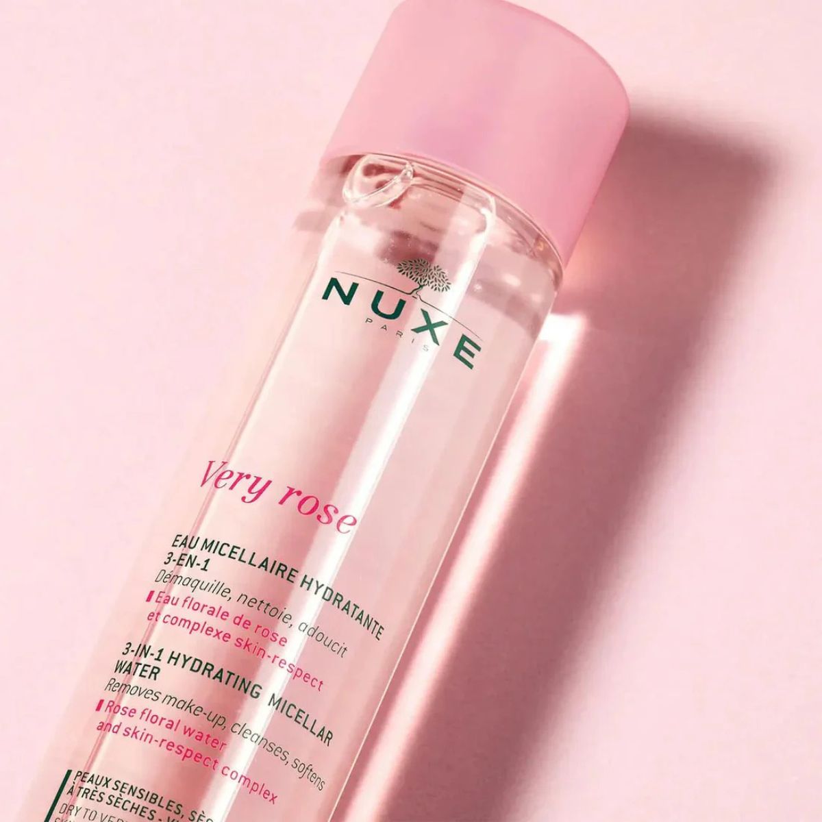 Nuxe Very Rose Micellar Water (Original) – Gentle Makeup Remover & Cleanser 400ml