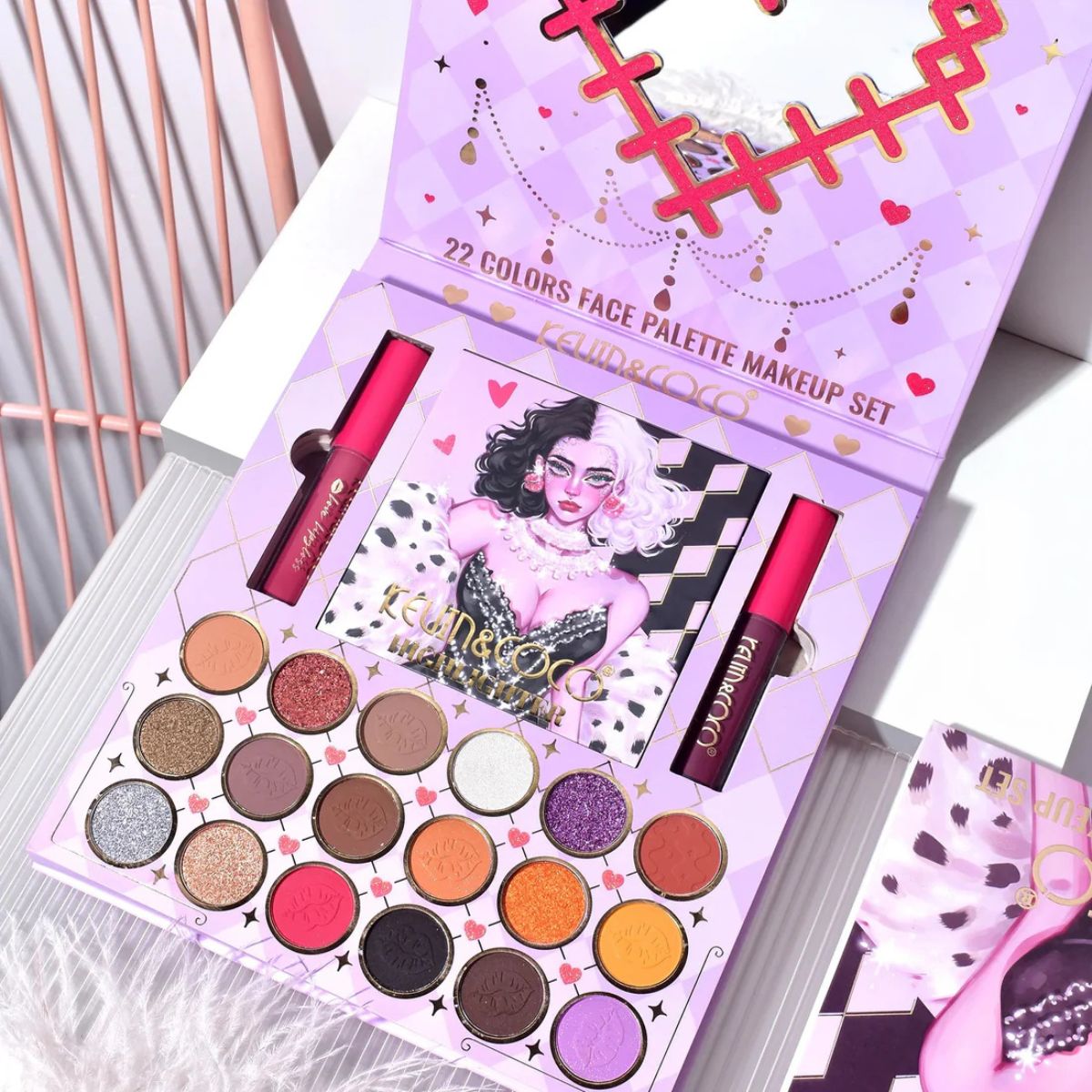 Kevin & Coco Makeup Set All-in-One Beauty Kit
