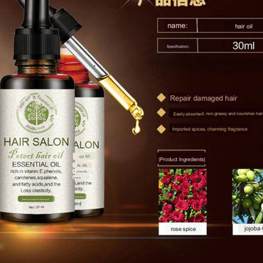 Hair Care Essential Oil – Lightweight nourishing treatment for smooth, shiny, and healthy hair