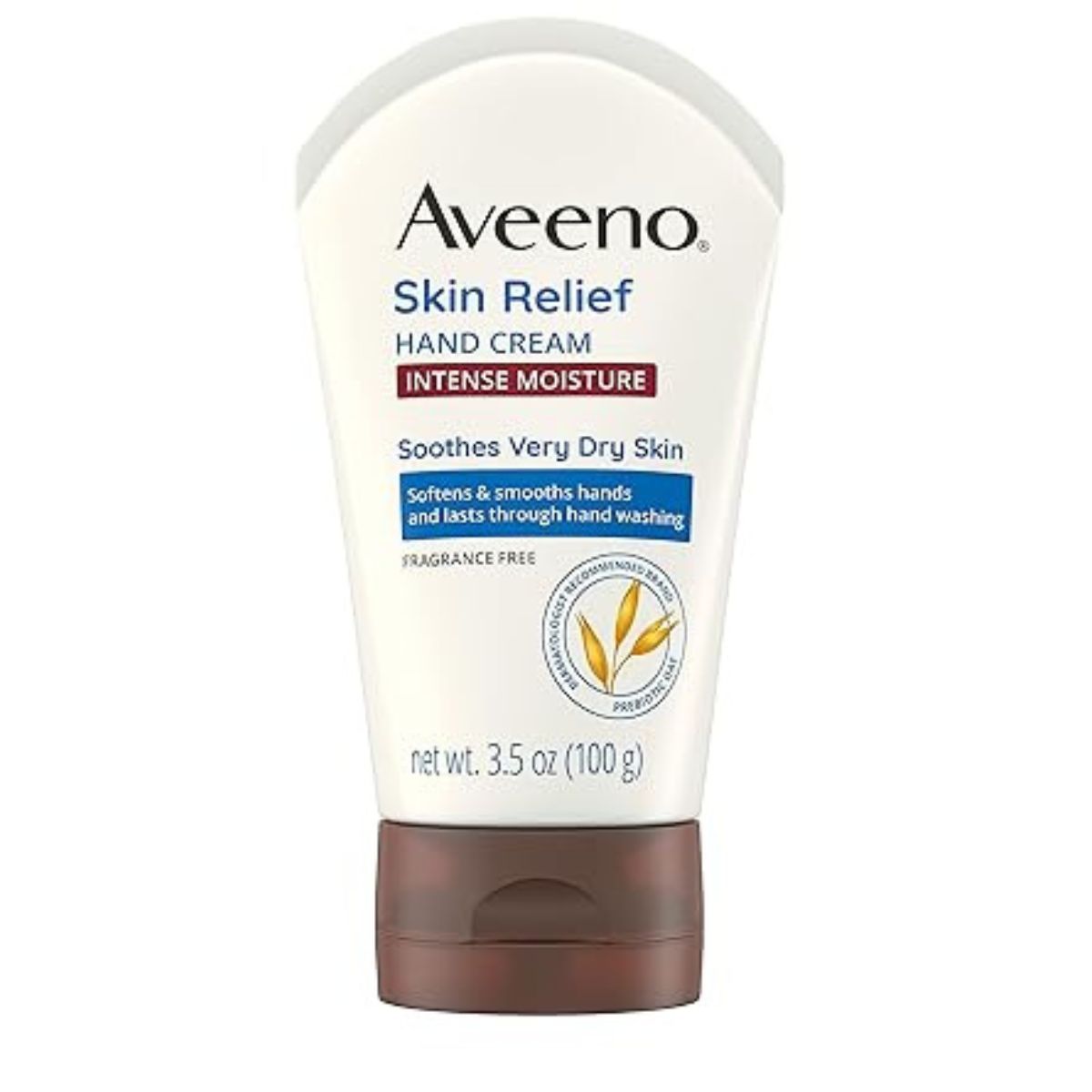 Aveeno Skin Relief Hand Cream – intense moisture, non-greasy, fragrance-free 100g