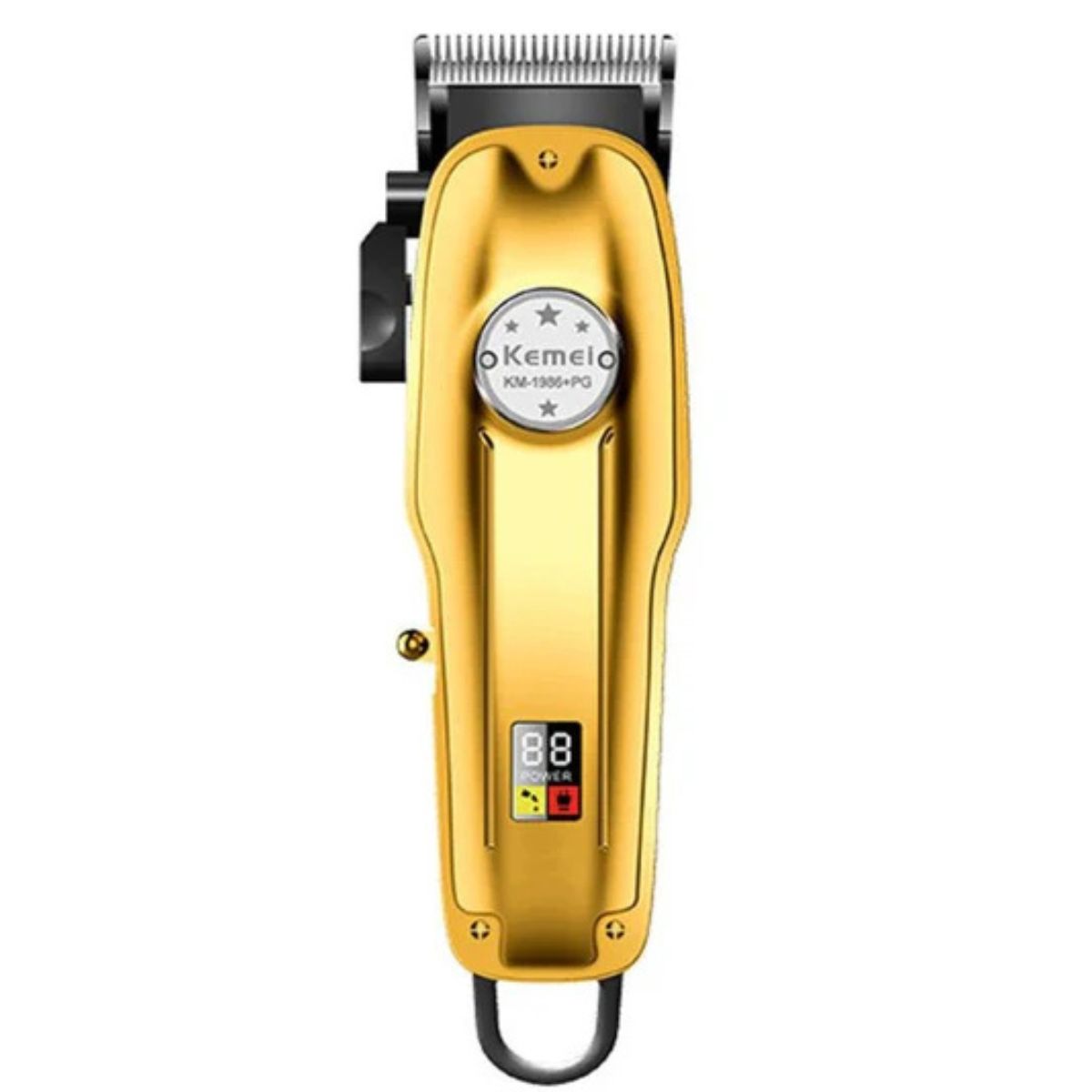 Cordless hair clipper for men with LED display