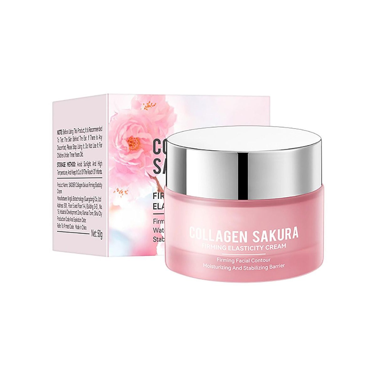 Sadoer Collagen Sakura Skincare Set – Lotion, Serum & Cream
