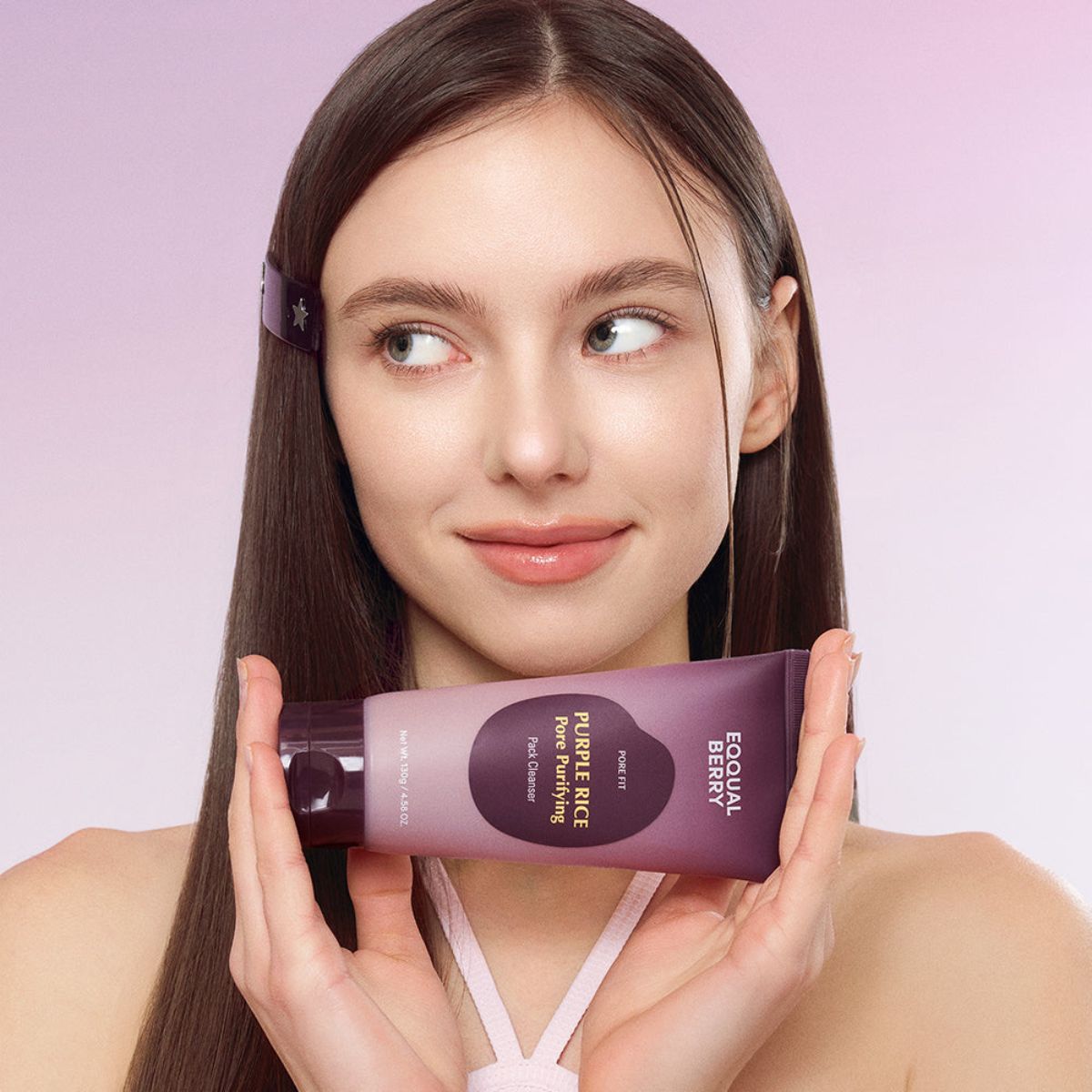 Eqqual Berry Purple Rice Skincare Duo – Cleansing Oil & Purifying Pack