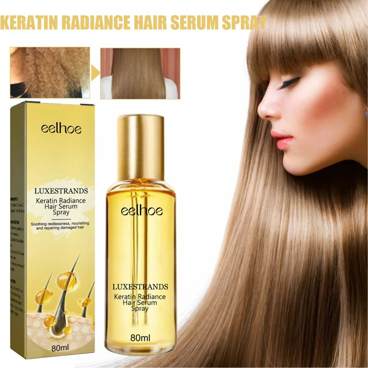 Deep Soothing Manic Hair Conditioner 80ml – Protein-rich formula with jojoba, avocado & rose oils for smooth, shiny hair.