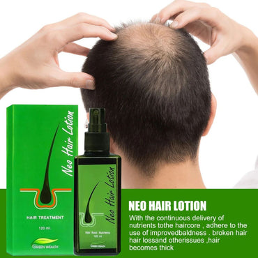 Hair Care Growth Lotion Spray 120ml – Anti hair loss serum essence for natural hair growth and scalp nourishment