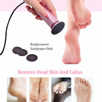 Electric Pedicure Foot Care Tool – Rechargeable Callus Remover & Dead Skin File for Feet