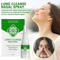 Ellehoe Lung Cleanse Nasal Spray – sinus & respiratory relief, natural formula, 20ml travel size