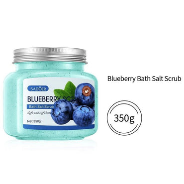 Fruit Bath Salt Scrub Cream – Exfoliating Body Care 350g