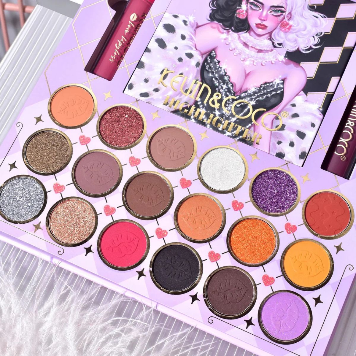 Kevin & Coco Makeup Set All-in-One Beauty Kit