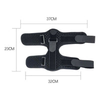 Plantar fasciitis night splint foot orthosis brace black adjustable