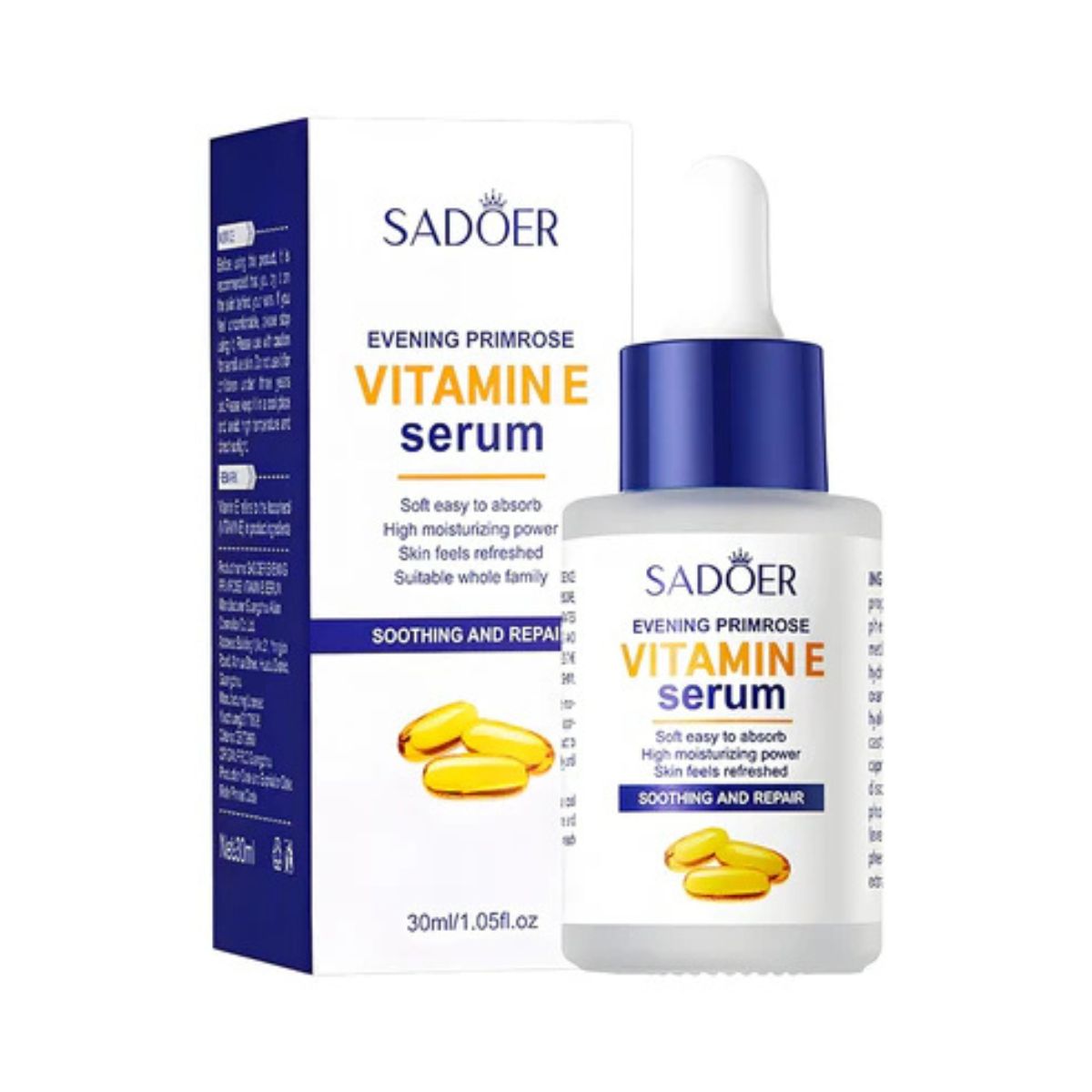 Sadoer Vitamin E Facial Cleanser – Nourishing & Brightening Daily Face Wash (UAE)