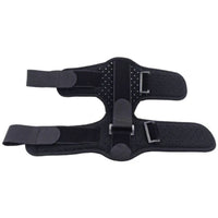 Plantar fasciitis night splint foot orthosis brace black adjustable