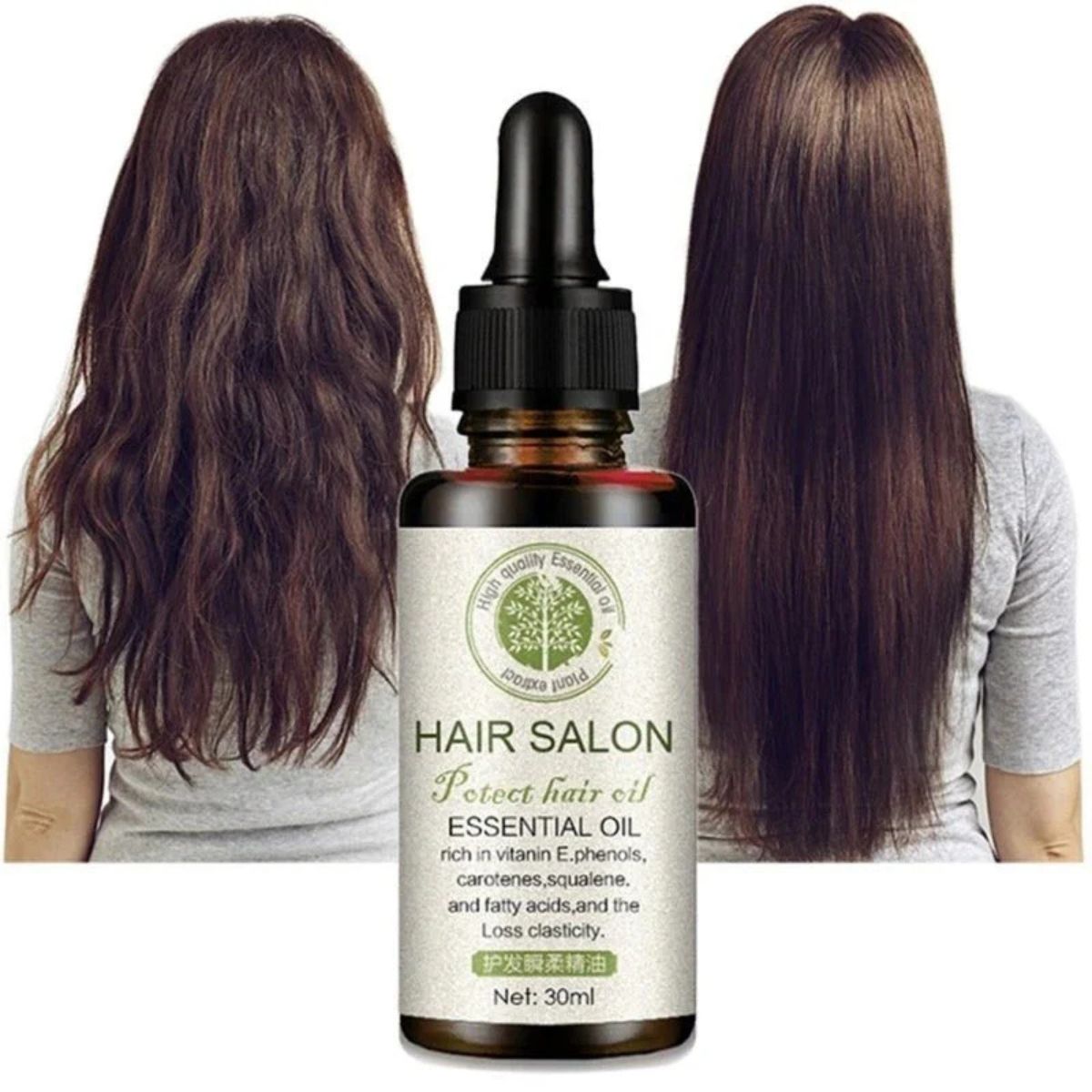 Hair Care Essential Oil – Lightweight nourishing treatment for smooth, shiny, and healthy hair