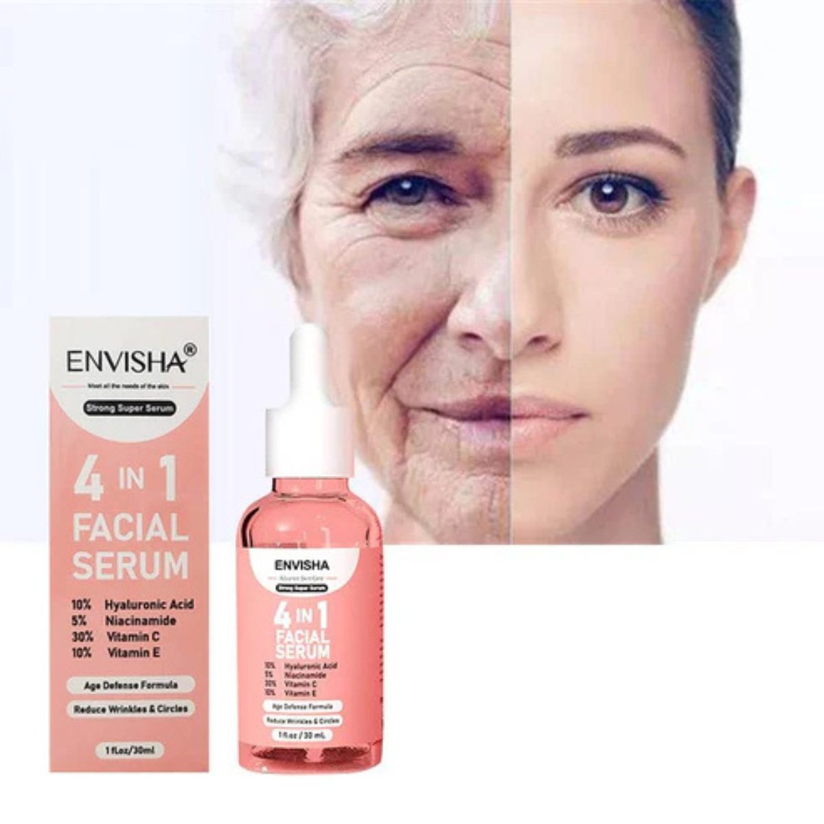Anti-Aging & Whitening Facial Serum with Squalane – 30ml
