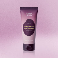 Eqqual Berry Purple Rice Skincare Duo – Cleansing Oil & Purifying Pack
