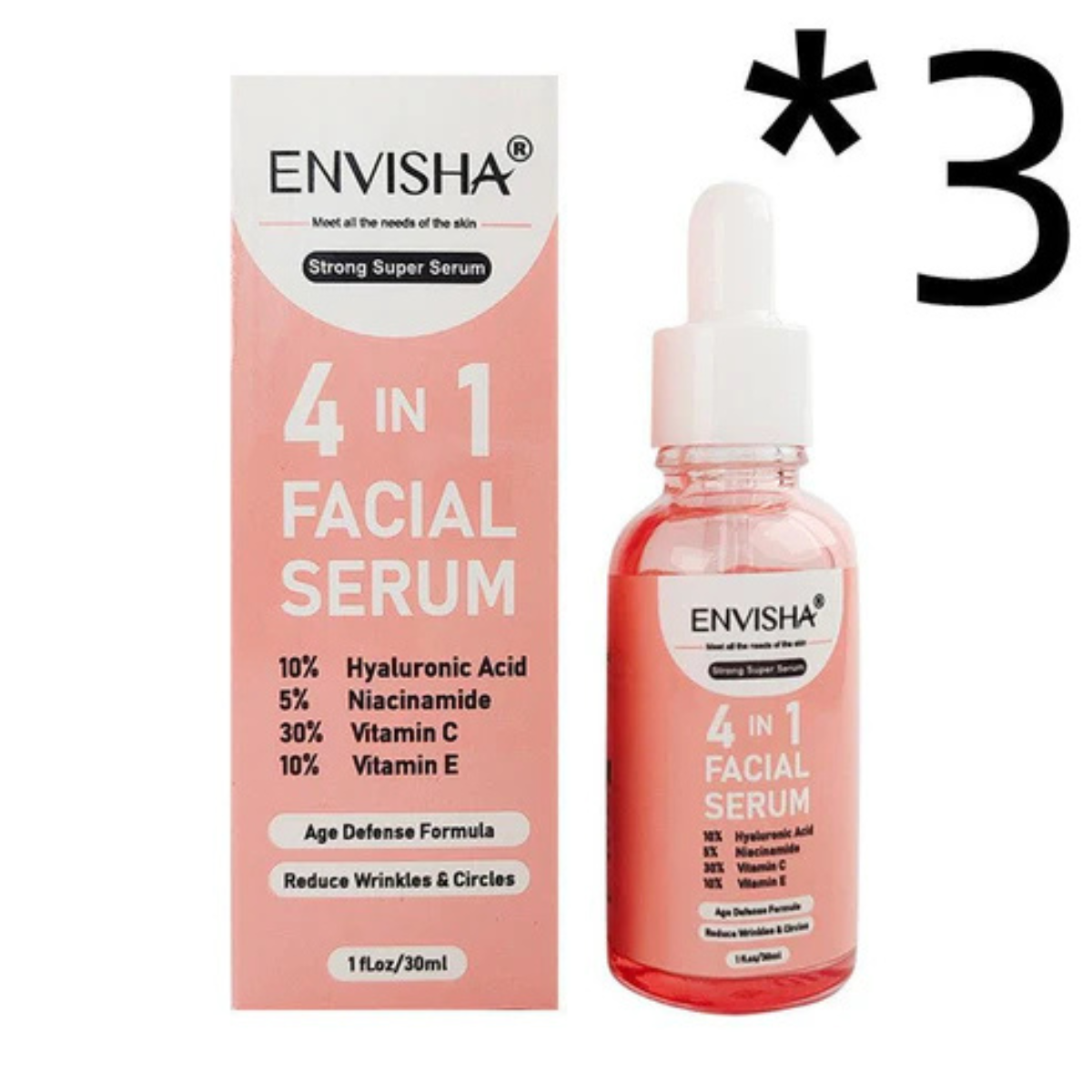 Anti-Aging & Whitening Facial Serum with Squalane – 30ml