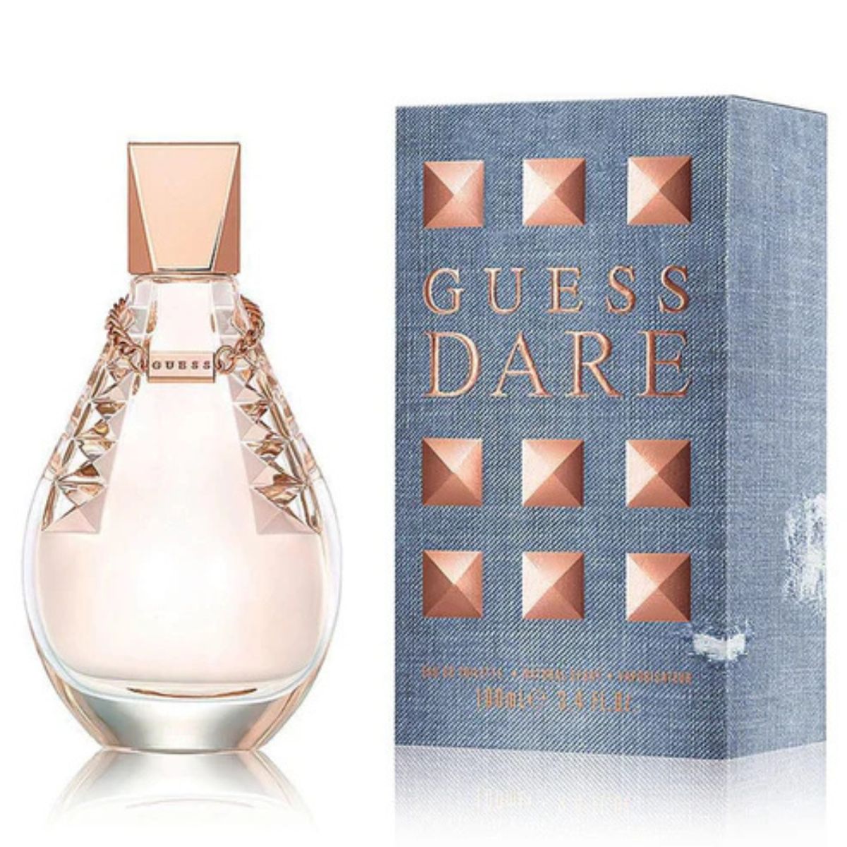 Guess Dare Perfume Original 100ml – bold and elegant women’s fragrance with fruity, floral, and warm notes